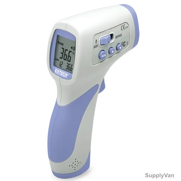 Flir Non-Contact Forehead Infrared Thermometer, IR200, 1.5V, 5-15CM, 0 to 60 Deg.C