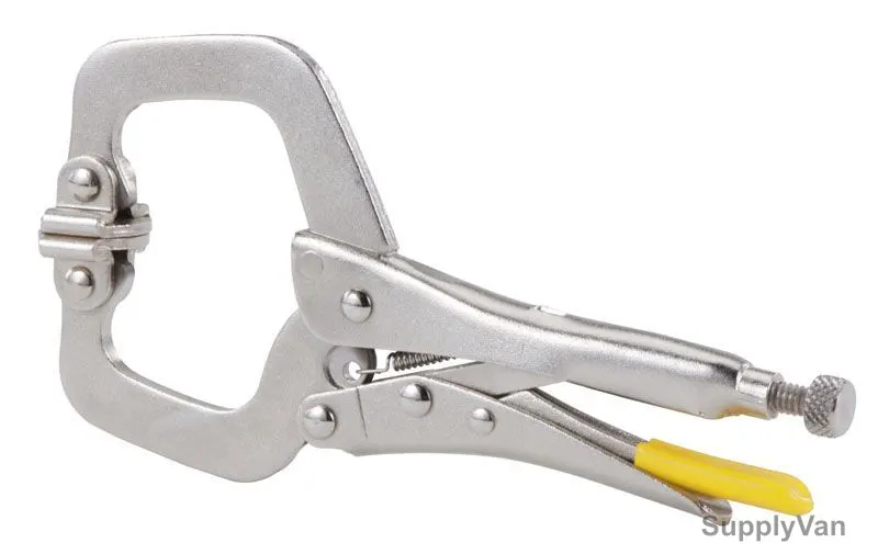 Stanley C-Clamp Locking Plier, 0-84-816, 7 Inch