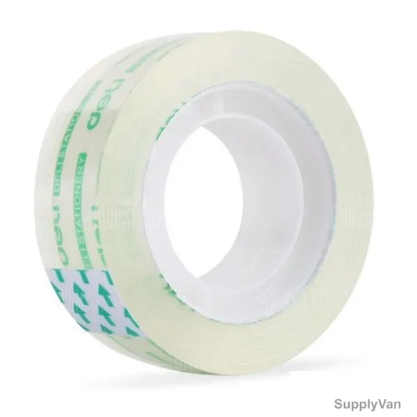 Deli Cello Tape, 30065, 18MM Width x 36 Yards Length, Clear
