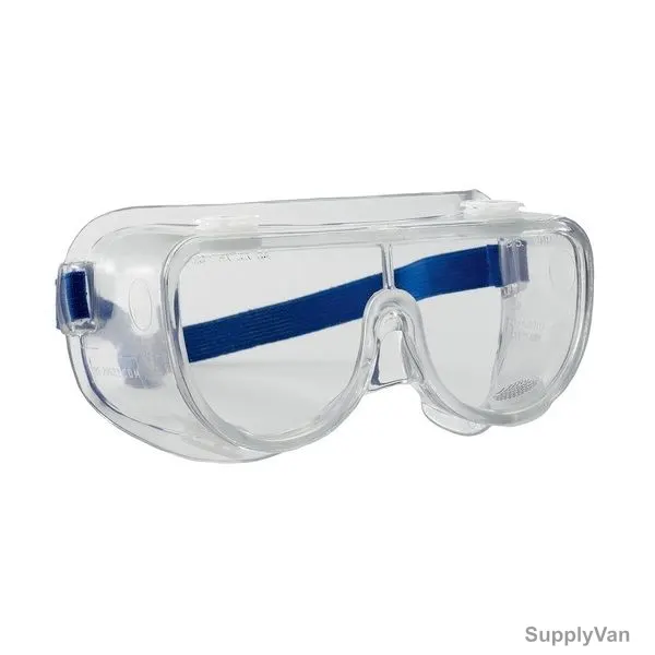 North Flexy Safety Goggles, PVC, 3A Coating, Clear