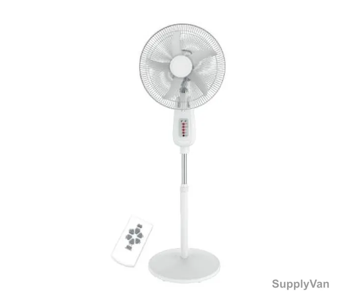 Geepas Rechargeable Stand Fan, GF9480, 16 Inch, 30W