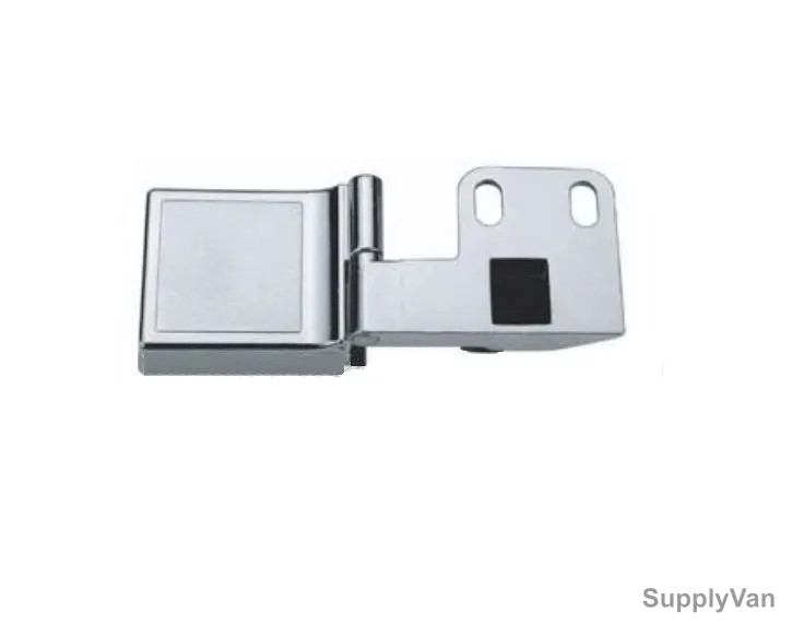 Yingda Glass Door Hinge, YD-132, Zinc Alloy, Silver — image 1