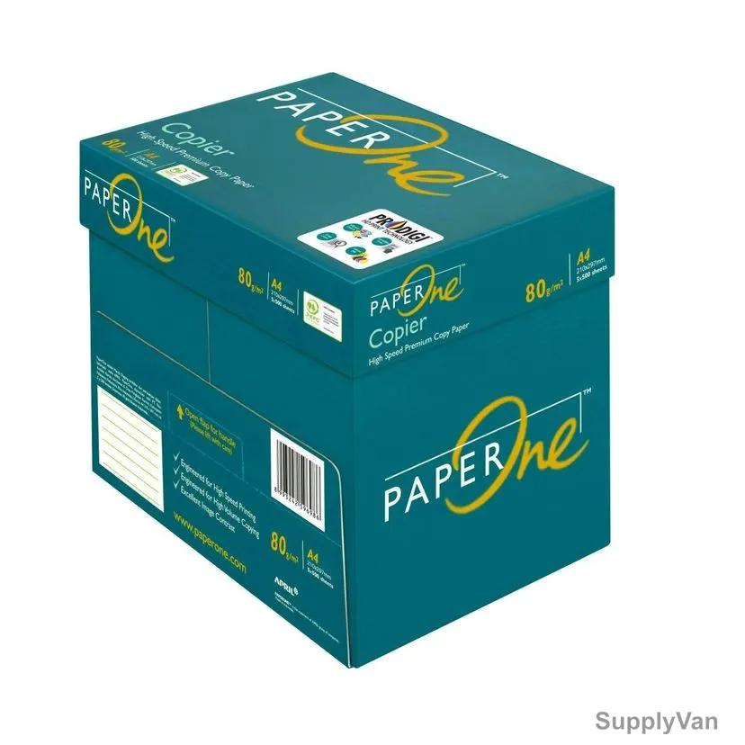 PaperOne Copier Premium Copy Paper, P1C80A4C, A4, 80 GSM, 500 Sheets, 5 Ream/Box