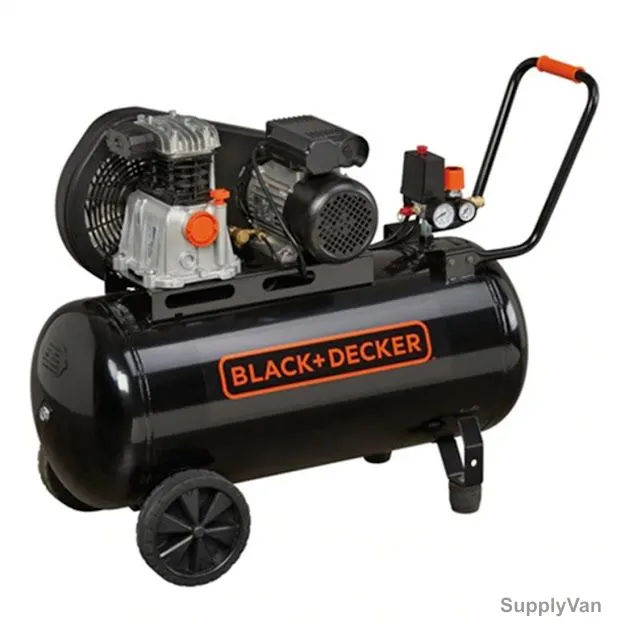 Black and Decker Air Compressor, BD220/100-2M, 10bar, 1500W, 100L — image 1