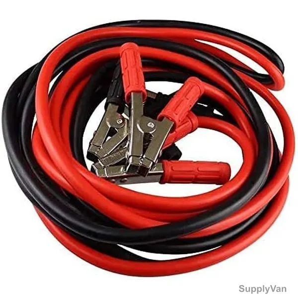 Flak Car Battery Booster Cable, Copper/PVC, 2.5 Mtrs Cable Length, 2000A, Black/Red