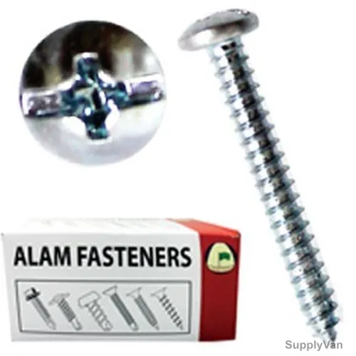 Self Tapping Screw, ASTSTPC1X12, Pan Head, M12 x 1 Inch, 450 Pcs/Pack