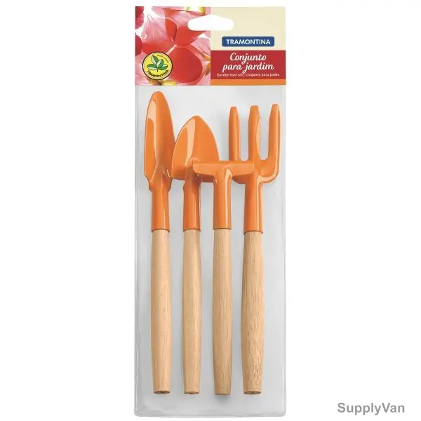 Tramontina Garden Tool Set, 78104801, 4PCS
