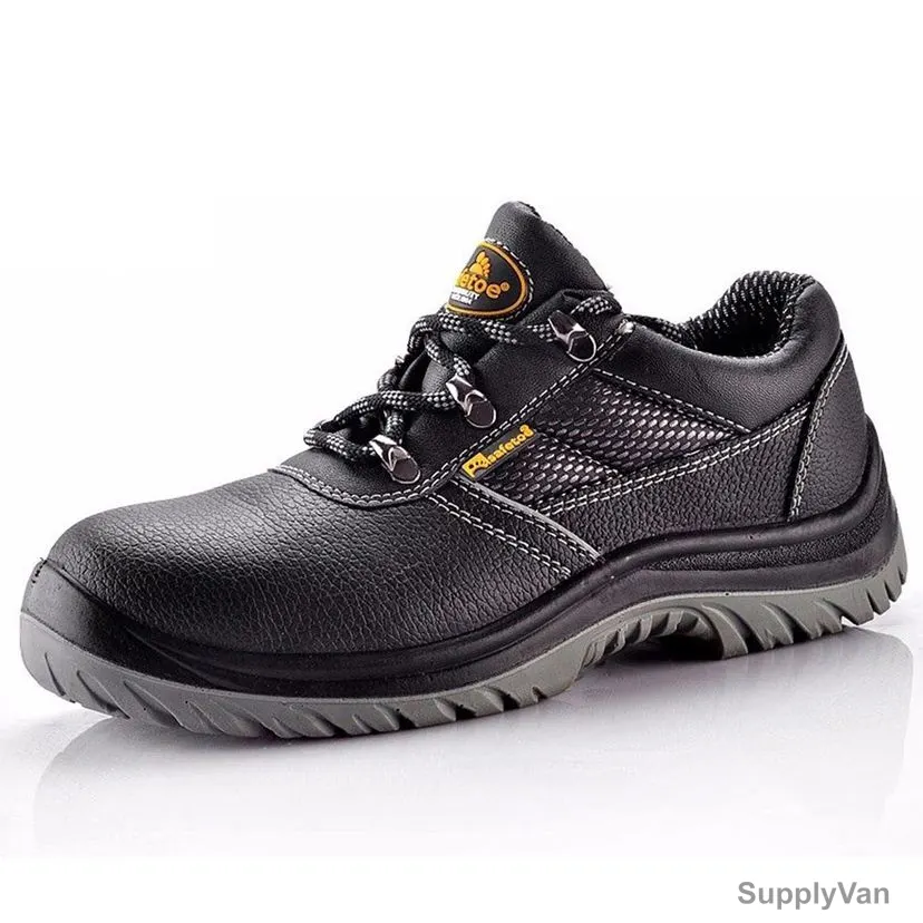 Safetoe Low Ankle Safety Shoes, L-7222, Best Run, S3 SRC, Leather, Size47, Black — image 1