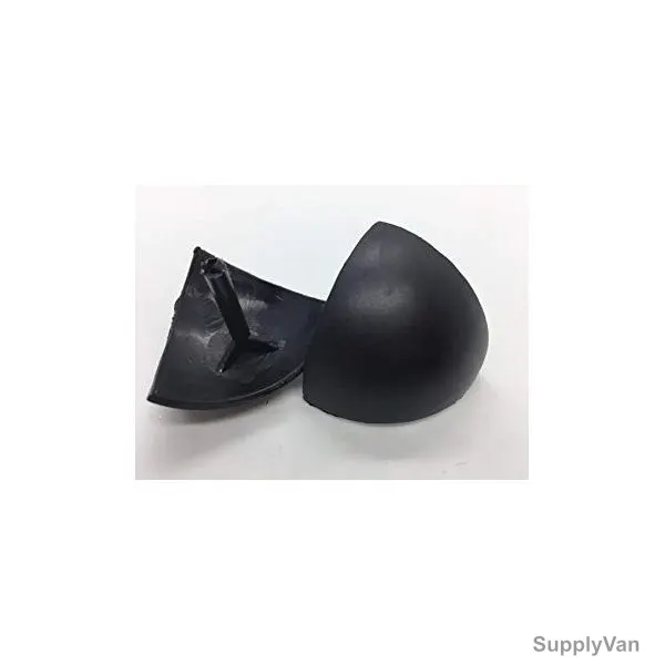 Extrusion End Cap Cover, 40 Series 4040QR, Plastic, 40 x 40MM, Black, 25 Pcs/Pack
