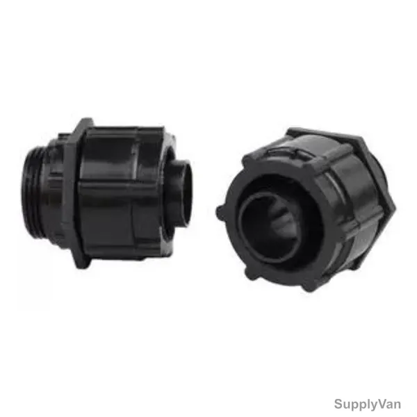 PVC Flexible Adapter, 25MM Inner Dia, Black, 100 Pcs/Pack