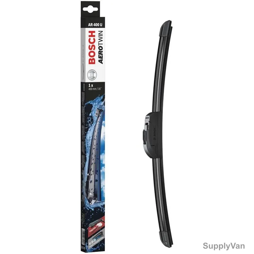Bosch Aerotwin Retro Wiper Blade, 3397008932, 16 Inch, Black