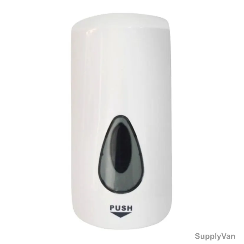 Akc Manual Hand Soap Dispenser, SD03, Plastic, 1 Ltr, White/Grey