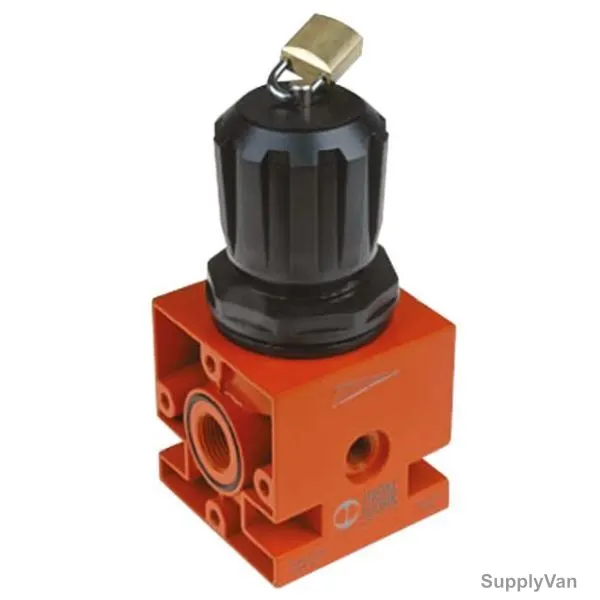 Metalwork Lockable Pressure Regulator, 1410014, 1/2 Inch Thread Size, 0-12 Bar