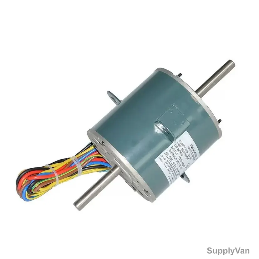 Air Conditioner Double Shaft Replace Fan Motor, PM310385, 245W, 1/3 HP, 1075 RPM
