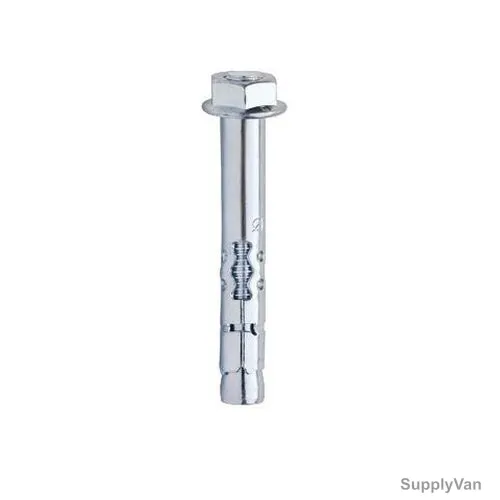 Sleeve Anchor, Galvanized Iron, Flange Nut, M8 x 40MM, 1000 Pcs/Pack