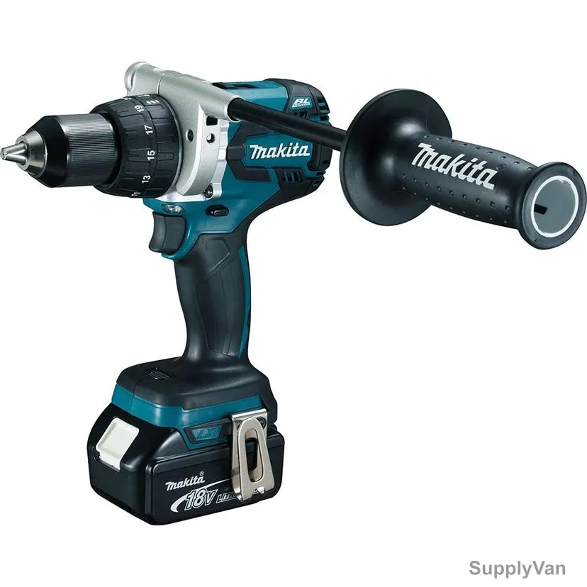 Makita LXT Cordless Drill Driver, DDF481RTJ, 18V, 13MM