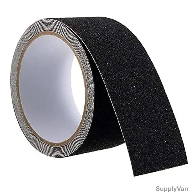 Anti-Slip Tape, PVC, 2 Inch Width x 5 Mtrs Length, Black