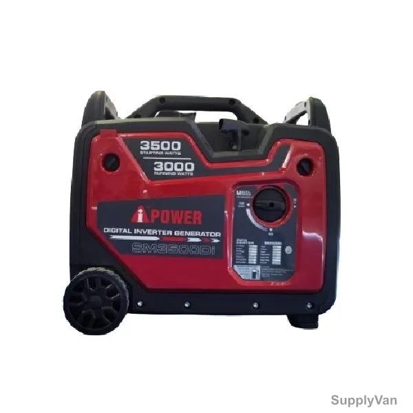 AiPower Intelligent Silent Inverter Generator, SM3500Di, 3500W, 6 HP, 6 Ltrs, 140CC — image 1