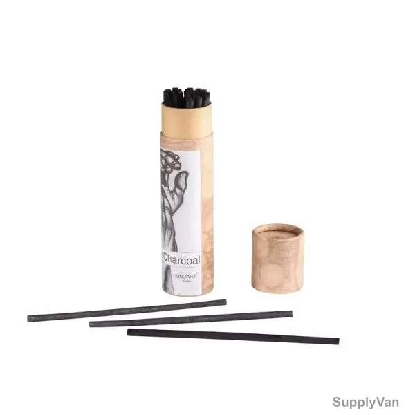 Sinoart Willow Charcoal, SFT0162, 5-7MM, 25 Pcs/Pack