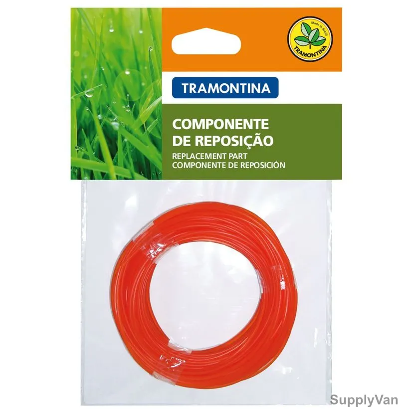 Tramontina Nylon String Rope, 78795132, 2.4MM Thick, 12 Mtrs Length, Orange