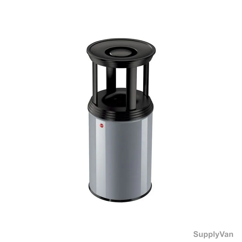 Hailo Waste Bin, HLO-0930-932, ProfiLine Combi Plus L, 30 Litres, Silver