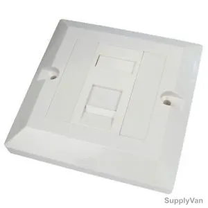 Tenby RJ-45 Data Outlet Socket, 7850, Single