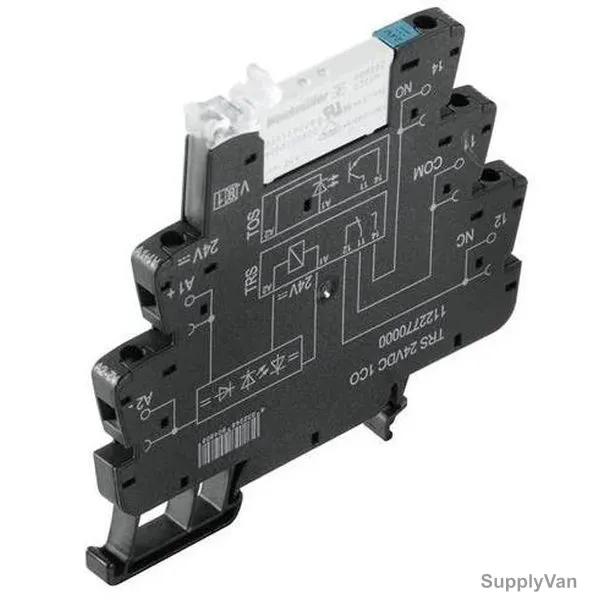 Weidmuller Power Relay Module, 1122770000, Termseries, SPDT, 280mW, 24VDC, 6A, IP20