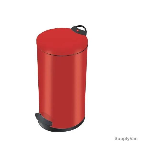 Hailo Pedal Waste Bin, Hlo-0520-839, T2 L, 19 Litres, Red