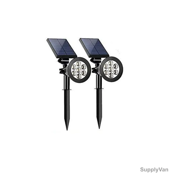 Robustline Solar LED Spot Light, 1800 mAh, 3000K, Warm White, 40CM Length, 2 Pcs/Pack
