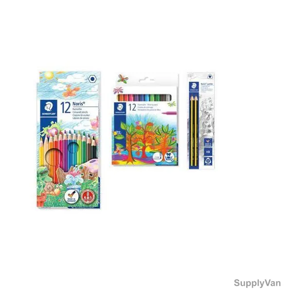 Staedtler Noris Color Pencil Set, STP-PACK-315, Assorted Colors, 26 Pcs/Set