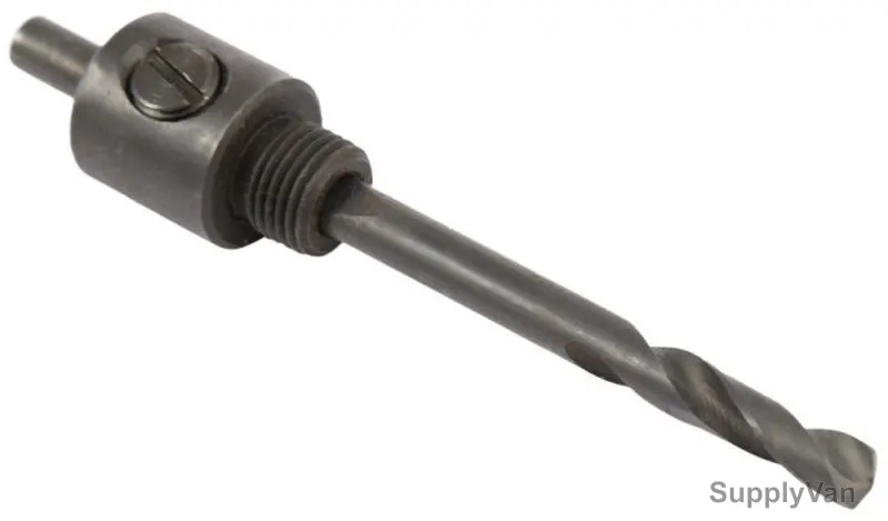 Disston Blu-Mol Hole Saw Arbor, 5884B, 1/4 Inch, w/ Pilot Drill