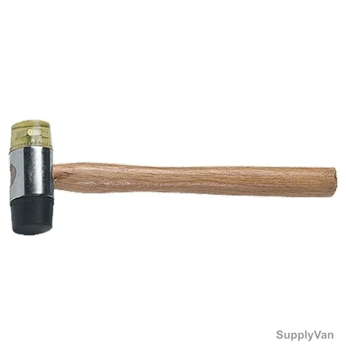 Sparta Combined Head Flatting Hammer With Wooden Handle, 108305, 35MM