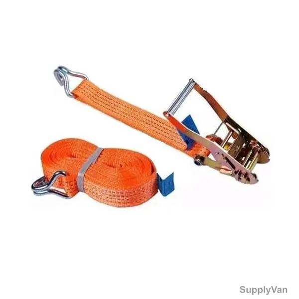 FHT Heavy Duty Cargo Lashing Ratchet, 25MM Width x 6 Mtrs Length, 800 Kg Loading Capacity — image 1