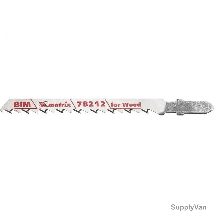 Mtx Jigsaw Blade, 782129, Bimetal, T101DF, 75 x 4MM, 3 Pcs/Pack