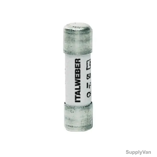 Italweber Cylindrical Fuse, Glass, 500mA, 5MM Width x 20MM Length