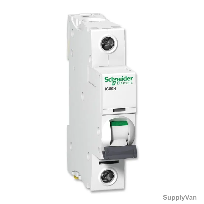 Schneider Electric Miniature Circuit Breaker, A9F53132, B Curve, 1P, 32A