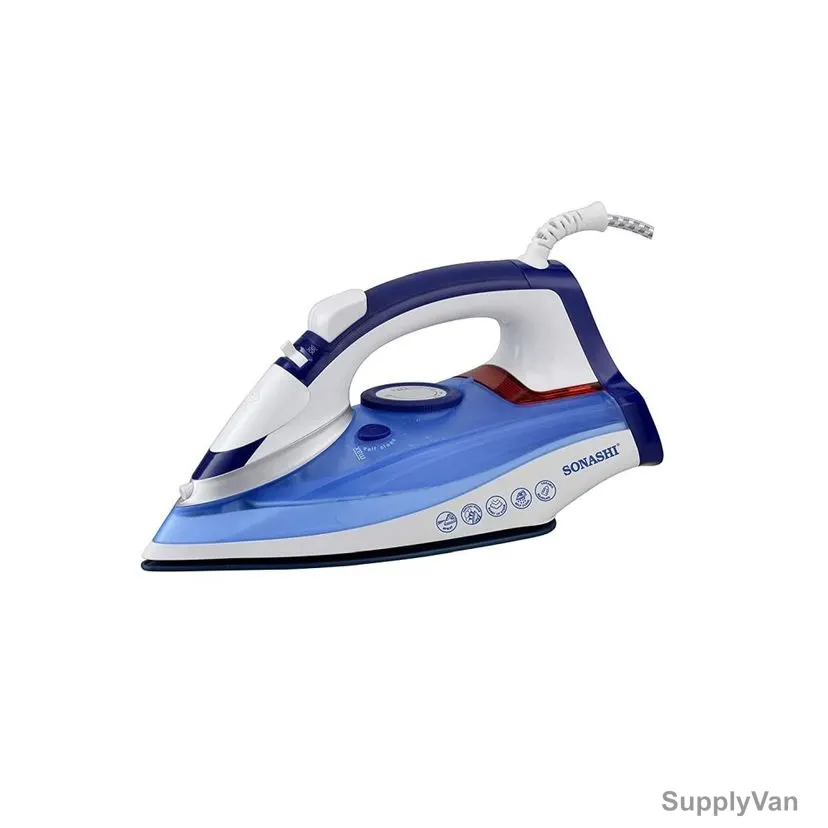 Sonashi Steam Iron, SI-5074C, 2400W, Blue — image 1