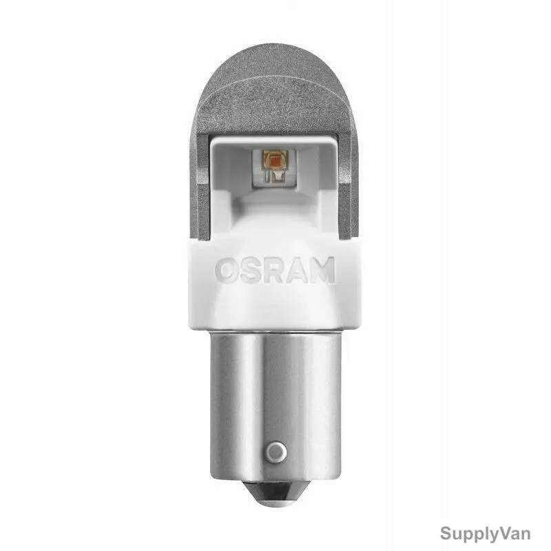Osram LEDriving Premium Retrofit LED Indicator Light, 7556R-02B, BA15s, 12V, 2W, 2 Pcs/Pack — image 1