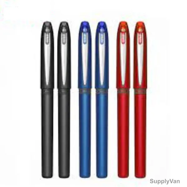 Uni-Ball Ball Point Pen, UB247-04D, Grip, 0.7MM Tip, Assorted Colors, 48 Pcs/Set