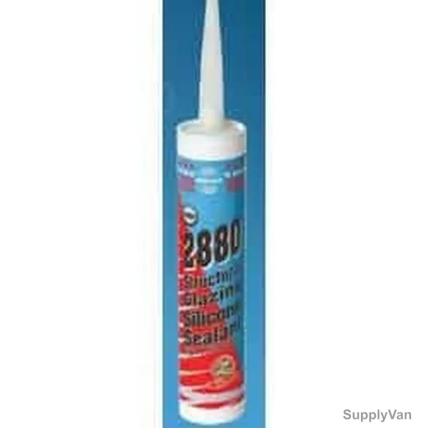 Asmaco Structural Glazing Silicone Sealant, 2880, 600ML, Clear, 20 Pcs/Carton