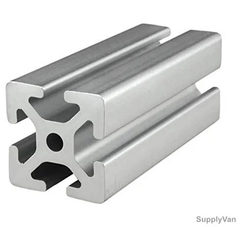 Extrusion T-Slot Profile, 20 Series, Aluminium, 20 x 20MM, Silver, PK3