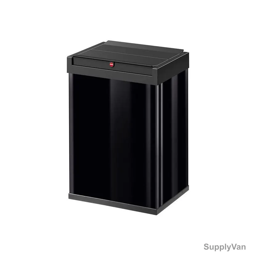Hailo Waste Bin, HLO-0840-141, Big Box Swing L, 40 Litres, Black