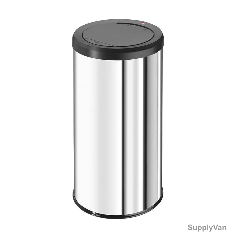 Hailo Sensor Trash Bin, HLO-0845-110,Big Bin Touch XL, 46 Litres, Silver