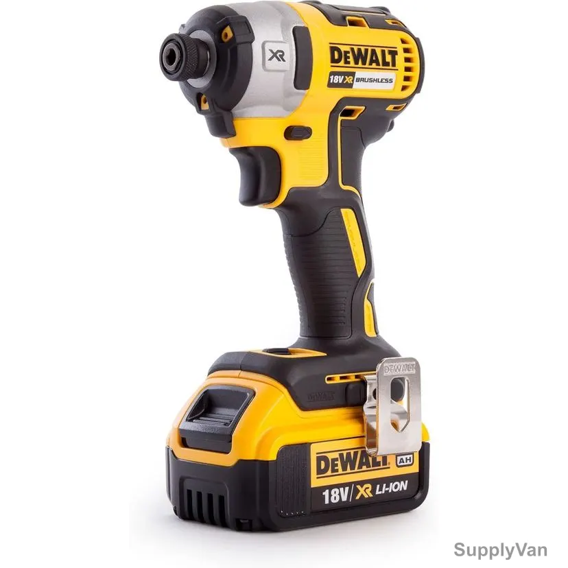 Dewalt Brushless 3-Speed Impact Driver Kit, DCF8871M1-GB, 2x 4.0Ah Battery, 1x Charger — image 1