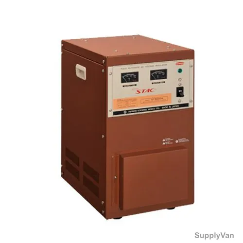 Auto Stac Big Full Automatic AC Voltage Regulator, ST5000W, 5000VA, Brown