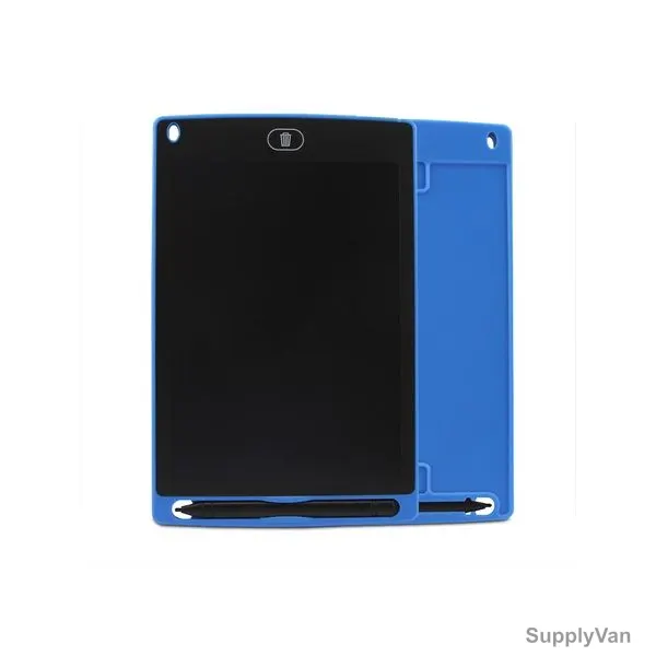 LCD Writing Pad, ABS, 8.5 Inch, CR2020, 130mAh, Blue