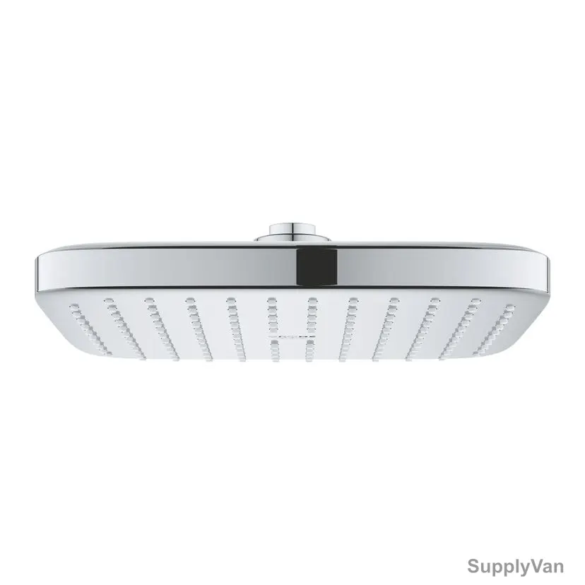 Grohe 1 Spray Shower Head, 2668500F, Tempesta 250 Cube, Metal, 6.6 Ltrs/Min, Starlight Chrome Finish — image 1