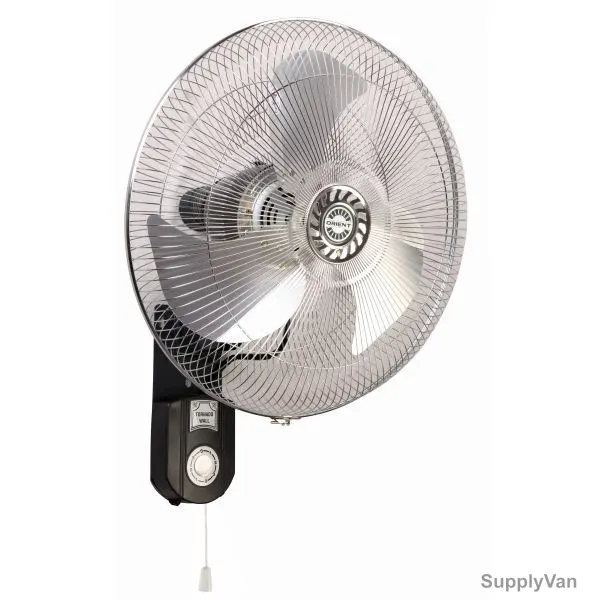 Orient Electric Wall Fan, TORNADO WALL II, 450MM, 90W, 1325RPM, Chrome