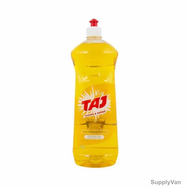 Taj Dishwashing Liquid, Lemon, 1 Ltr, 12 Pcs/Pack — image 1