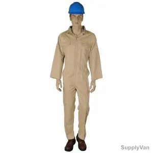 Armour Production Twill Cotton Pant and Shirt, Size XL, Khaki